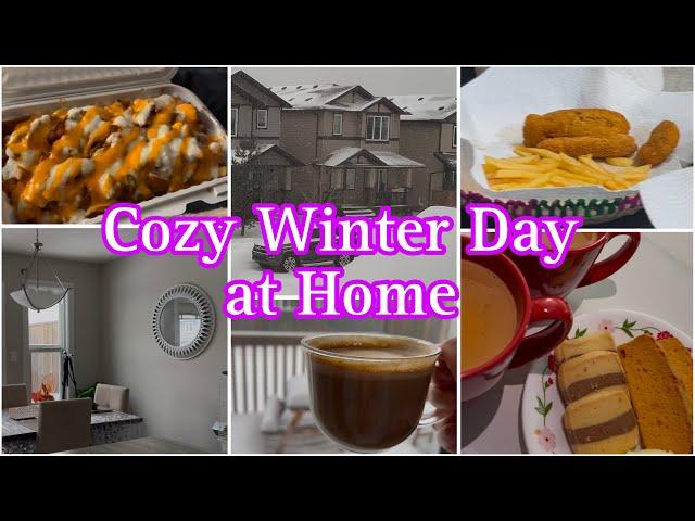 A Sick Day in Life of a Pakistani Mom of 3 in Canada  | WINTER VLOG ️