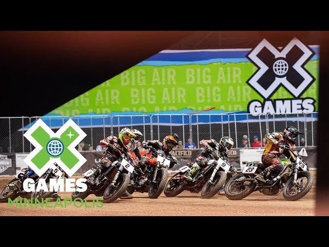 Harley-Davidson Moto X Flat Track Racing: FULL BROADCAST | X Games Minneapolis 2018