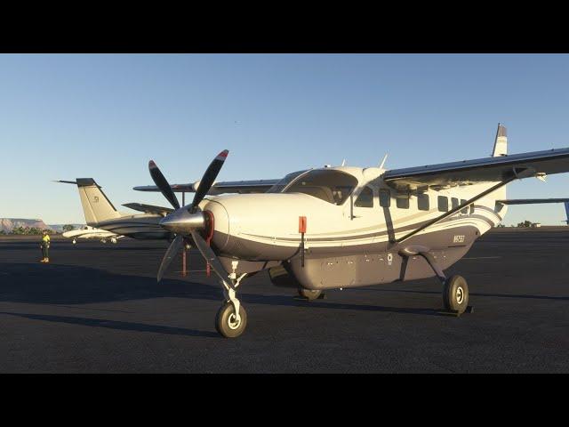 Livestream exploring the Grand Canyon in the C208 Grand Caravan in Microsoft Flight Simulator 2024