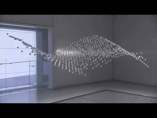 Kinetic Art Installation _ 001 _ Replicating the BMW Museum Sculpture with Grasshopper _Render 2024