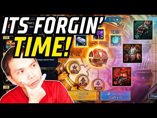 LETS TALK FORGE SETS 2024! MY TIPS AND STRATEGIES! | RAID: SHADOW LEGENDS