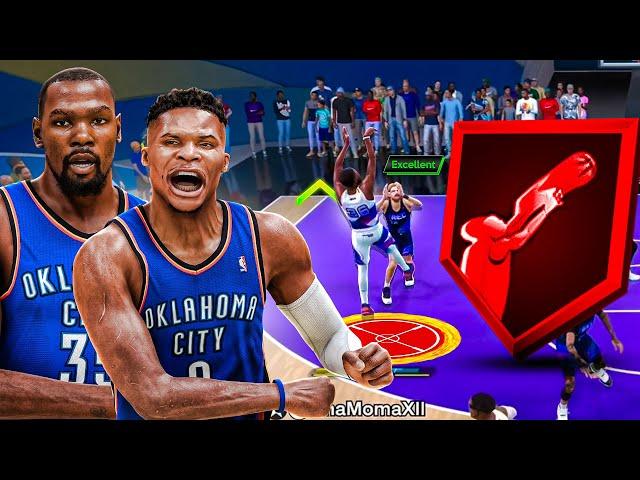 PRIME KEVIN DURANT & RUSSELL WESTBROOK BUILD DOMINATE REC in NBA 2K25!