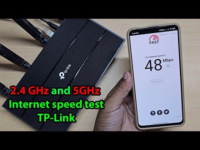 2 4ghz vs 5ghz speed test on tp link router