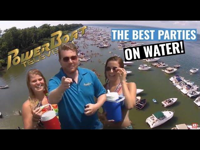 Boating's Best Parties - Wakestock and Pottahawk | PowerBoat TV Classic Boating Destination