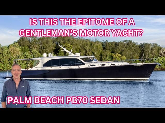 US$6 Million Palm Beach PB70 Sedan Boat Walkthrough