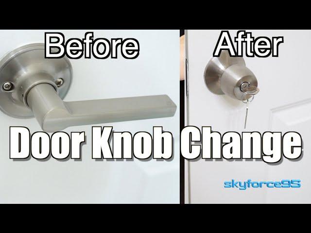 How to Replace an Existing Door Knob