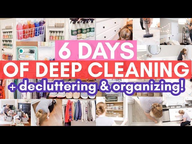 EXTREME DEEP CLEANING MARATHON | 2021 Spring Cleaning Motivation | Satisfying Speed Cleaning