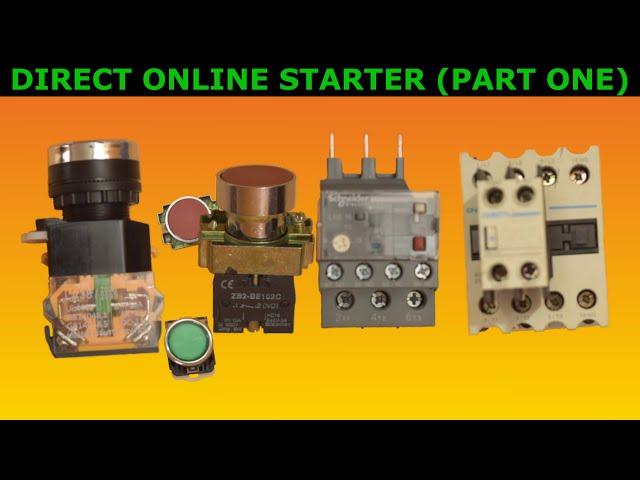 direct online starter wiring |ELECTRECA|PART 1