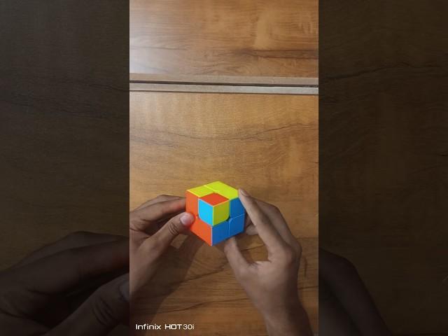 "M2 Magic: Cube in a Cube Pattern on 2x2 Rubik’s Cube" – God of Cubing #shorts