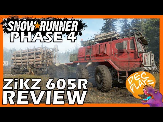 ZiKZ 605R - Quick Truck Review! Yay/Nay - Snowrunner Phase 4