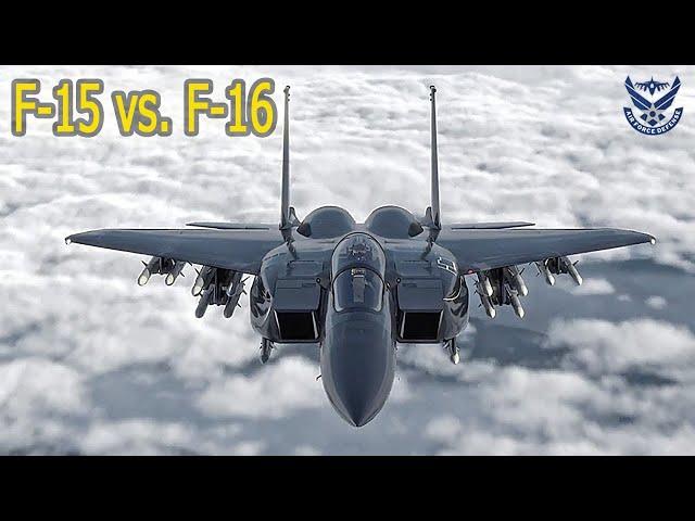 F-15 Vs F-16 | Which is better F-15 or F-16?