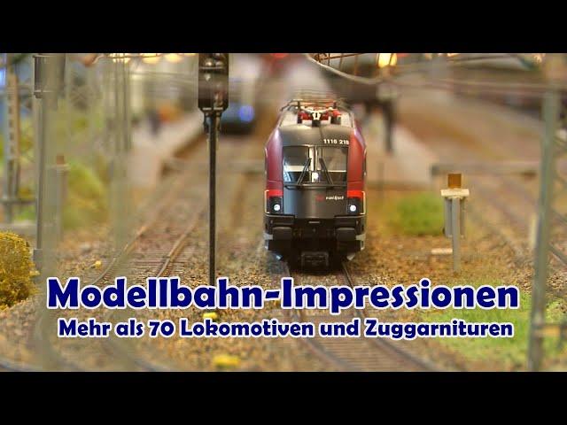 Pennula Modellbahn Videos: Die Welt der Modelleisenbahn - Mehr als 70 verschiedene Loks und Züge