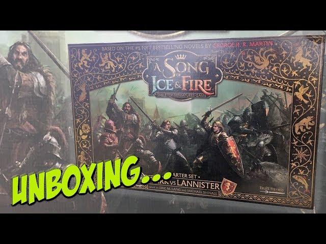 A Song of Ice and Fire Tabletop Miniatures Game | Cool Mini Or Not | Unboxing