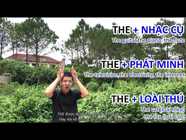 NGẮM HOA LỆ RƠI - Thầy giáo 9x - MẠO TỪ "THE"