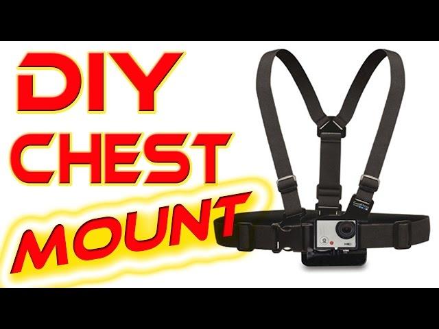 How to make a Chest mount for gopro or Sjcam - tutorial