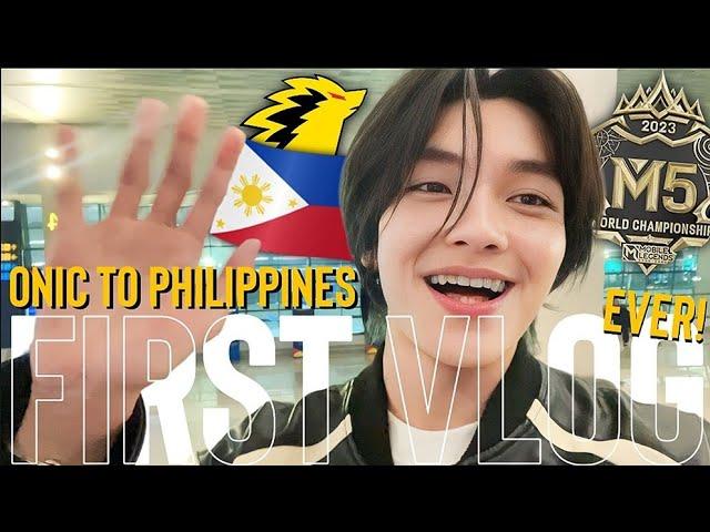 First Ever Vlog | Onic Traveling to the Philippines!