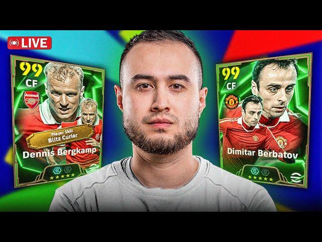  LIVE | EFOOTBALL 2025  Bergkamp, Law & Berbatov / Road To Top 50 #INDOSQUAD