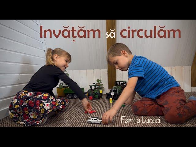 Învățăm să circulăm  |  Povestioară Video 4k  |  Familia Lucaci