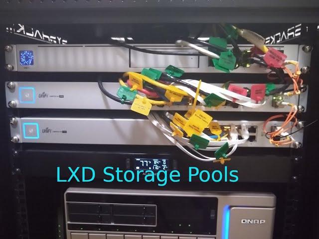 LXD Storage Pools