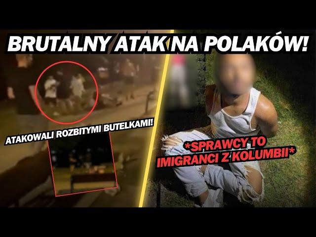 BRUTALNY ATAK IMIGRANTÓW NA POLAKÓW NAD JEZIOREM!