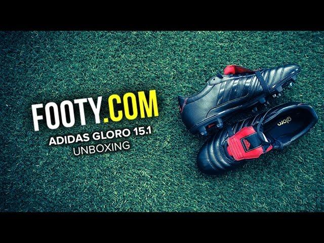 Adidas Gloro 15.1 Black/Red Unboxing- FOOTY.COM