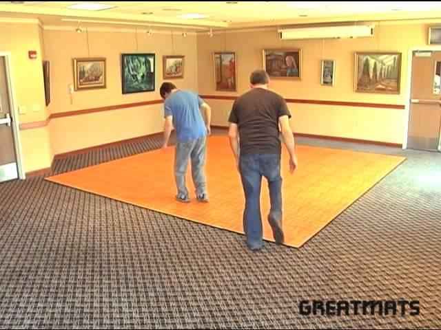 EZ Portable Dance Floor Tile - Greatmats