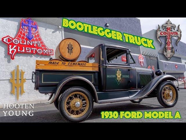 Count’s Kustoms Reveals a 1930 Ford Model A "Bootlegger" Truck for @HootenYoung-MTR Whiskey