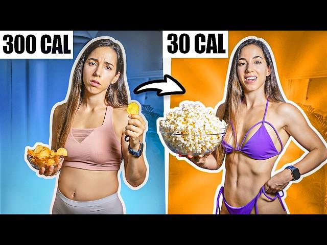 Top ALIMENTOS Mas Bajos En Calorias Para PERDER GRASA Abdominal