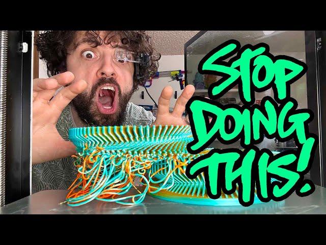 Five 3D-Printing Mistakes You're Making RIGHT NOW!!