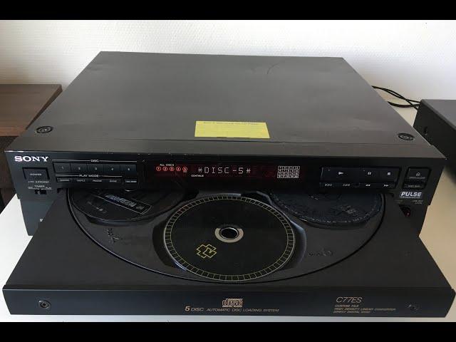 SONY C77ES / 5 Disc Compact disc Digital Audio