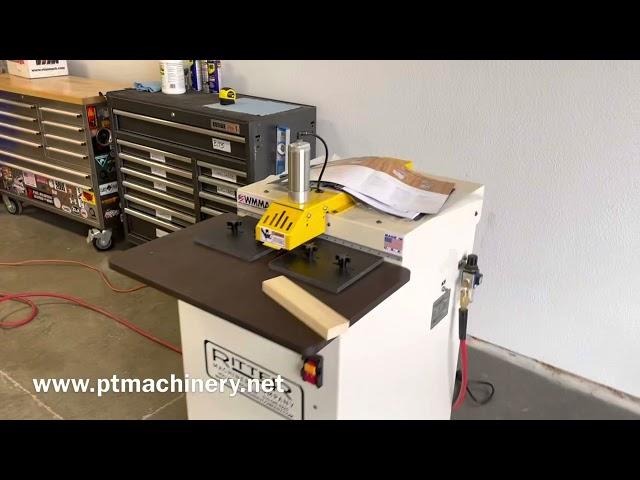 Ritter R2061 single phase low 6° angle pocket hole machine