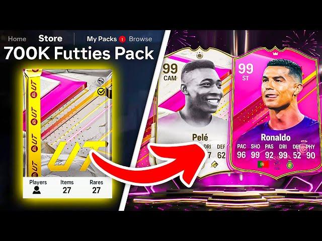 700K FUTTIES PACKS & 93+ ICON PICKS!  FC 24 Ultimate Team