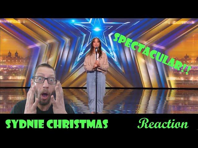 Sydnie Christmas STUNS with GOLDEN BUZZER Performance of 'Tomorrow'! REACTION