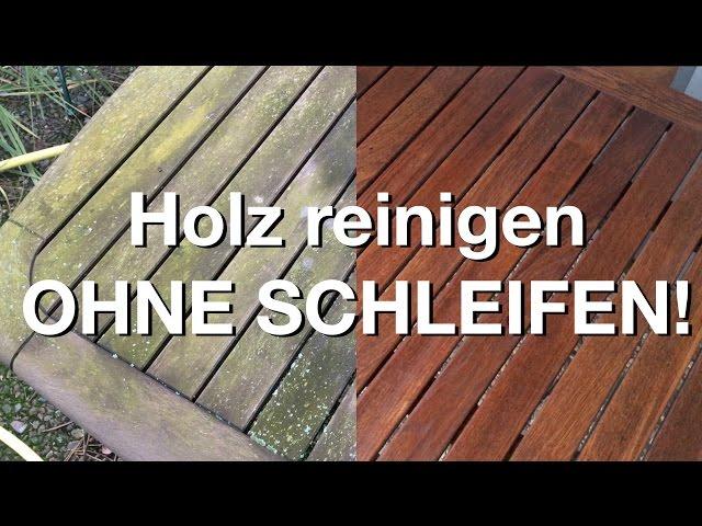 Wie neu: Gartenmöbel OHNE SCHLEIFEN aufbereiten!