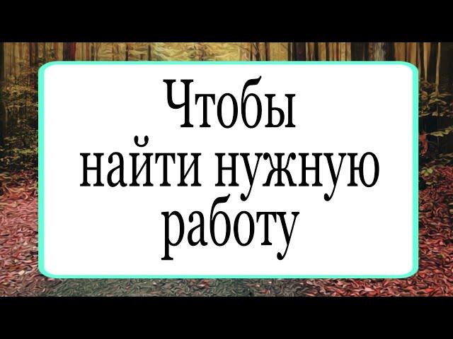 Чтобы найти нужную работу. | Тайна Жрицы |