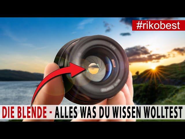 Kamera BLENDE EINFACH erklärt was du unbedingt wissen solltest Zahlen & Funktionen in der Fotografie