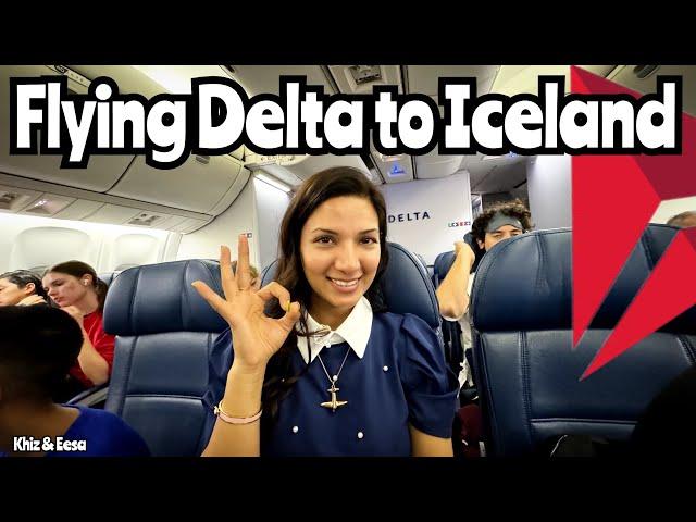 Basic Economy on Delta Airlines - New York JFK to Reykjavik KEF in Boeing 767-300ER #travel @Delta