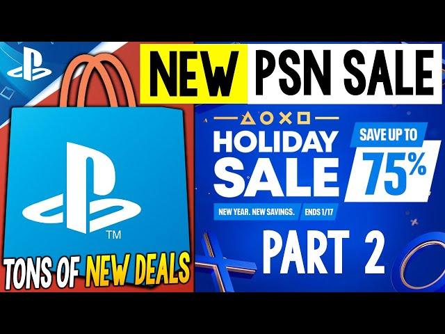 MASSIVE PSN HOLIDAY SALE PART 2 LIVE NOW! TONS of Great NEW PS4/PS5 DEALS to Buy on Sale CHEAPER