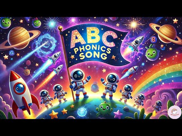 ABC Phonics Song / ABC lyrics song / Tiny Tots / Kiddos Study Zone / Toddler Learning #phonicsong