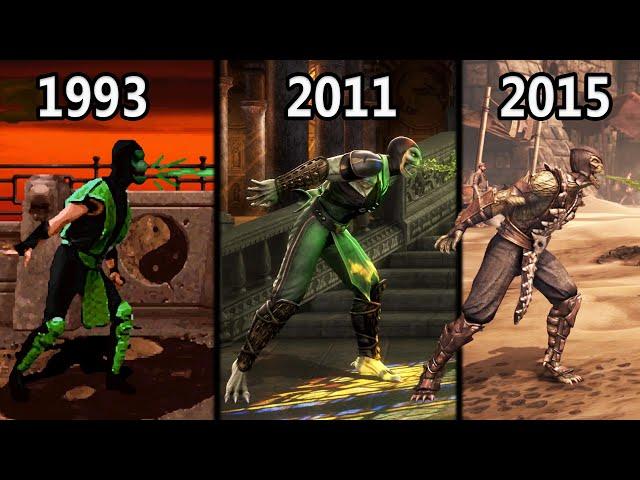 Evolution of Reptile's Acid Spit (1993-2015)