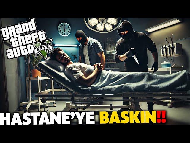 GTA 5 | HASTANEDE PUSUYA DÜŞÜRÜLDÜK (Polisi Esir Aldık?!?!) GRANDRP #22