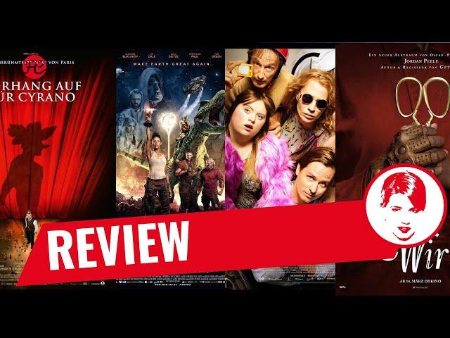 Wir, Iron Sky 2, Die Goldfische, Vorhang auf für Cyrano Kritik Review | Antje Wessels' FRISCHE FILME