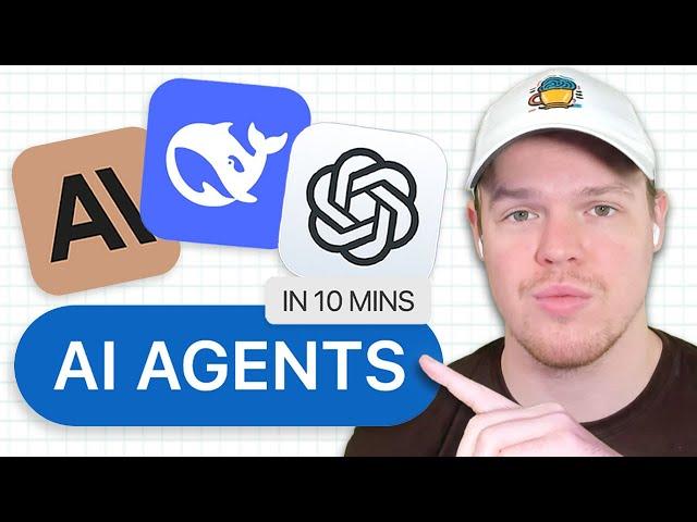 How To Create AI Agents For Beginners (DeepSeek, Claude, ChatGPT)