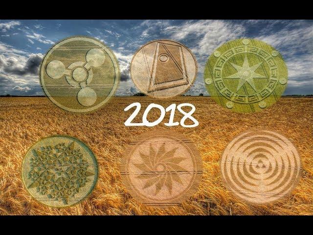 20 UK Crop Circles 2018 Compilation