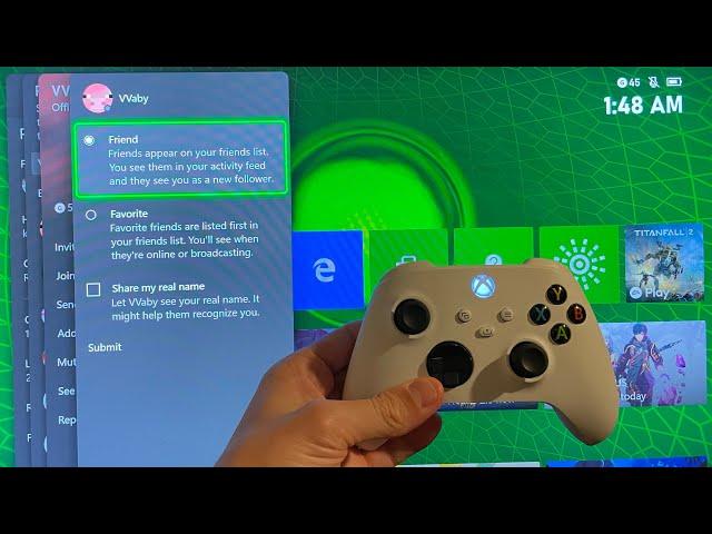 Xbox Series X/S: How to Add Friends & Accept Friend Requests Tutorial! (For Beginners) 2023