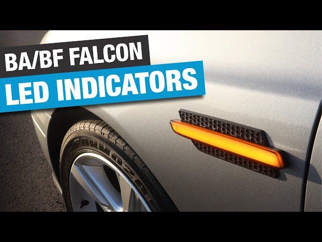 Ford BA/BF Falcon Aftermarket Side Indicators - Ozeparts LED Sequential Flashers