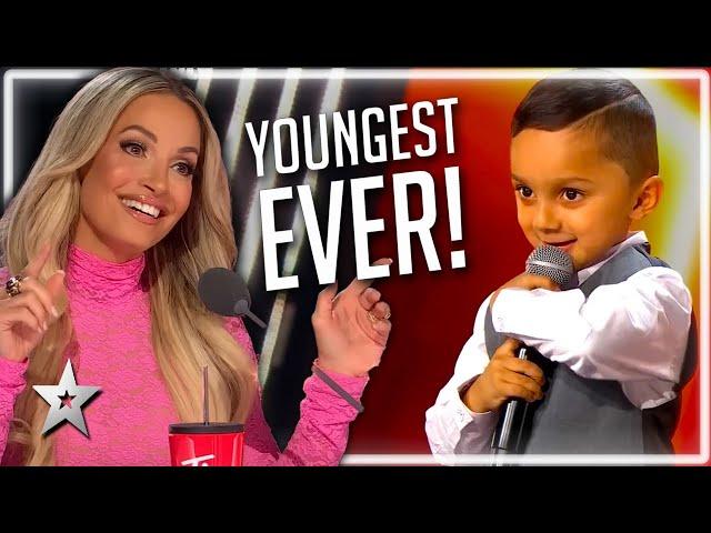 ADORABLE Audition From The Youngest EVER Contestant! | Kids Got Talent