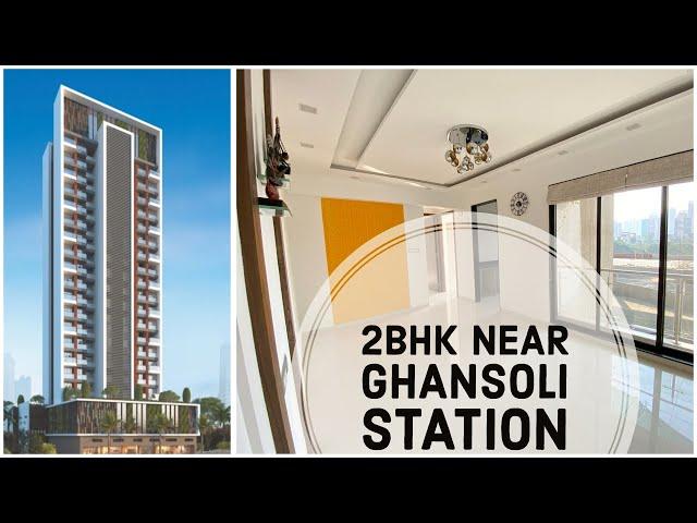 2BHK in ghansoli # with amenities # G+20 tower # No Brokerage charge# 1.5 cr # 7977785997