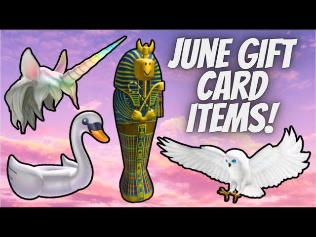 Roblox June 2024 Gift Card Items! (Part 1)