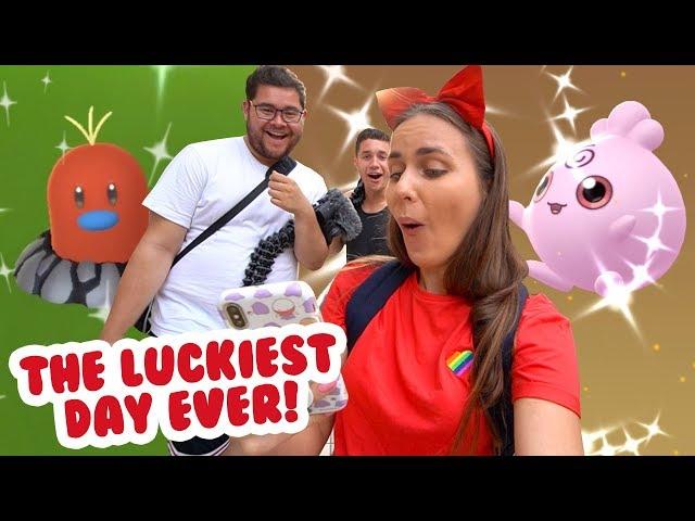 Shiny Rates BOOSTED? Luckiest Squad Day in Pokémon GO!